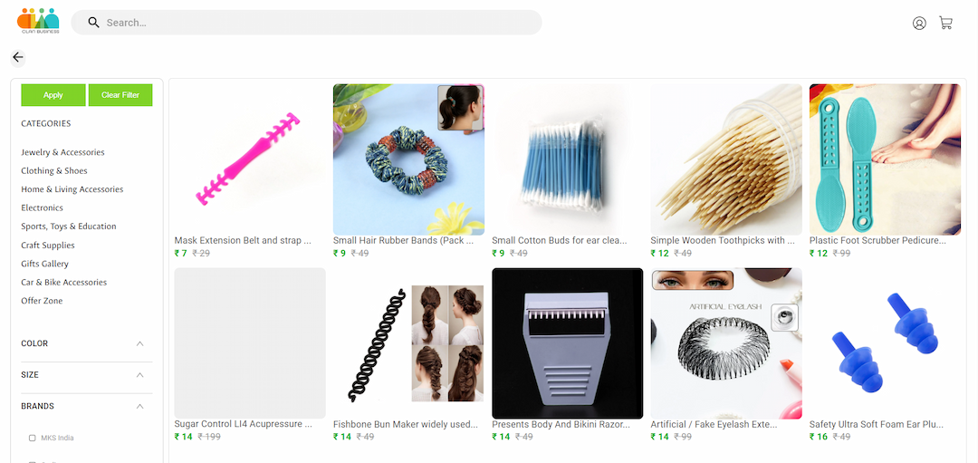 CLAN Businesss - Marketplace